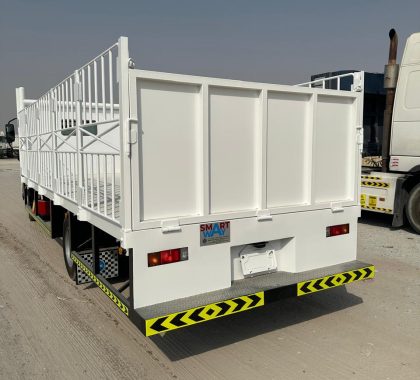 Flat Bed - With Romovable Grills & Poles