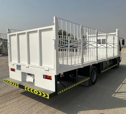 Flat Bed - With Romovable Grills & Poles