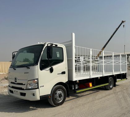 Flat Bed - With Romovable Grills & Poles