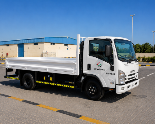 Drop Side Cargo body banner